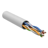GENERICA U/UTP кат. 5E 24AWG 4 пары LSZH INDOOR белый (BC1-C5E04-128-305-G). Кабель «витая пара» (LAN) для структурированных систем связи. IEK