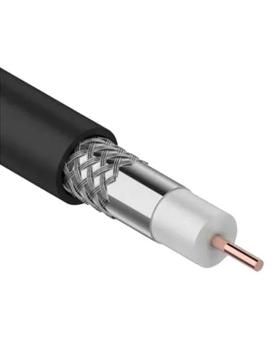 GENERICA RG59 CCS 75Ом FPE PVC белый (CC1-R5F1-111-100-G). Кабель коаксиальный омедненный. IEK в Костроме