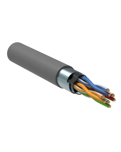GENERICA F/UTP кат.5E 24AWG 4 пары PVC серый (BC1-C5E04-311-305-R-G). Кабель «витая пара» (LAN) для структурированных систем связи. IEK в Костроме