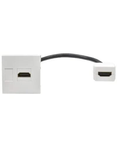 Розетка HDMI M/M PRIMER РКМ-20-10-П белый IEK (PR-KK40D-RH-0-2-K01). Розетка HDMI. IEK в Костроме