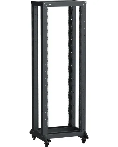 LF05-33U66-2RM. Стойка 2-рамная на рол. 33U 600х600мм черная. ITK в Костроме