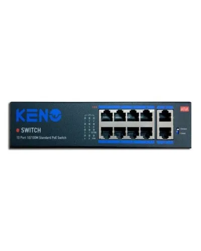 KN-SW802POE+. Коммутатор с питанием по PoE. KENO в Костроме