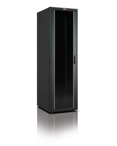 LN-DB26U6080-BL-111-F. Шкаф телекоммуникационный 19 напольный 26U. LANDE в Костроме