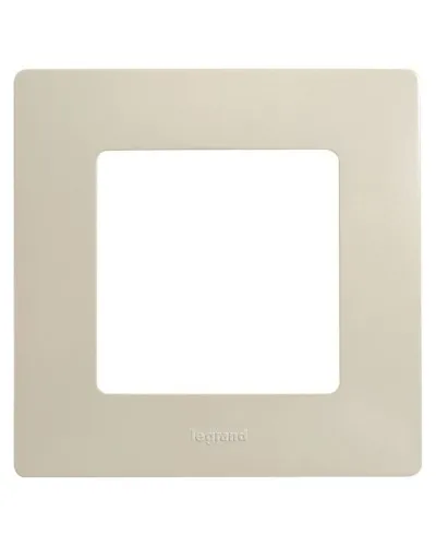 Рамка 1 пост ETIKA, слоновая кость (672511). Рамка. LegranD в Костроме