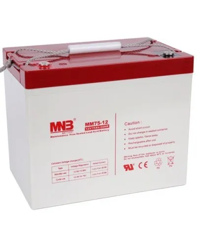 MNB MM 75-12. Аккумулятор герметичный свинцово-кислотный. MNB в Костроме
