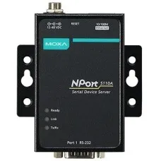 NPort 5110A. 1-портовый асинхронный сервер. MOXA
