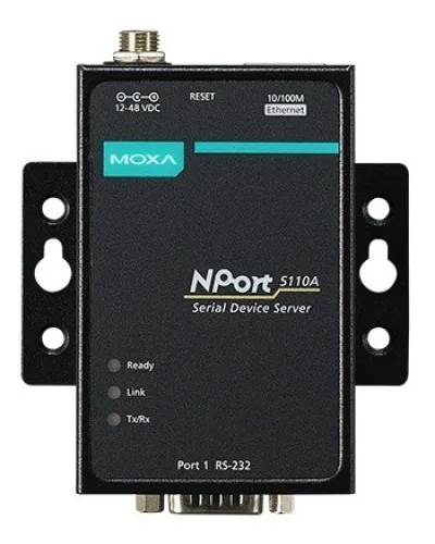 NPort 5110A. 1-портовый асинхронный сервер. MOXA в Костроме