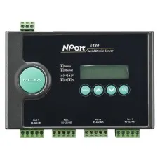 NPort 5430. 4-портовый асинхронный сервер. MOXA