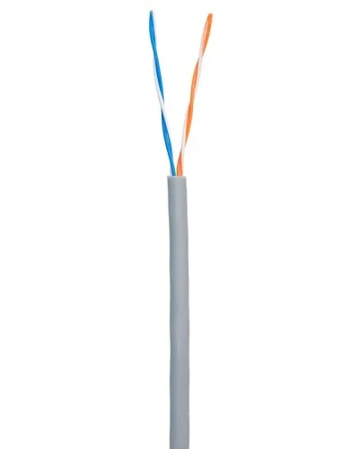 U/UTP 2pair, Cat5, In, PVC (EC-UU002-5-PVC-GY). Кабель «витая пара» (LAN) для структурированных систем связи. NETLAN в Костроме
