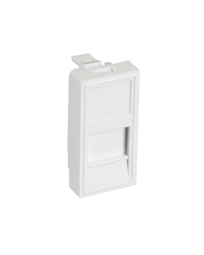 EC-IMH-1-WT-10 (10шт). Вставка 45x45 (Mosaic) для 1 модуля Keystone Jack. NETLAN в Костроме