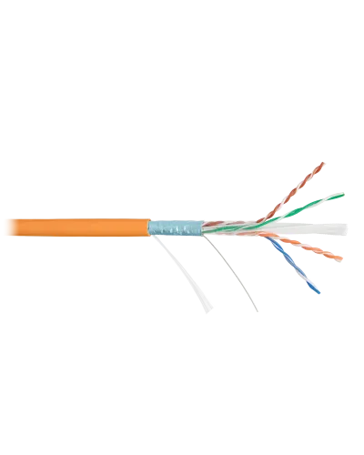 F/UTP 4pair, Cat6, Solid, In, нг(А)-HF (NMC 4240C-OR). Кабель «витая пара» (LAN) для структурированных систем связи. NIKOMAX в Костроме