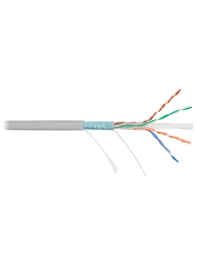 F/UTP 4pair, Cat6, Solid, In, нг(А)-LSLTx (NMC 4240L-IY). Кабель «витая пара» (LAN) для структурированных систем связи. NIKOMAX в Костроме