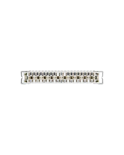 NMC-PL10-DU-10 (10 шт). Плинт размыкаемый, (0...9), крепление под кронштейн и круглые направляющие. NIKOMAX в Костроме