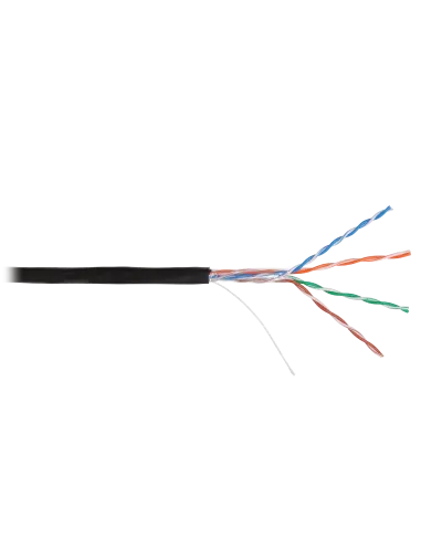 U/UTP 4pair, Cat5e, Solid, In/Out, нг(А)-HF (NMC 9100C-BK). Кабель «витая пара» (LAN) для структурированных систем связи. NIKOMAX в Костроме