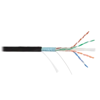 F/UTP 4pair, Cat6a, Solid, Out, PVC (NMC 4255B-BK). Кабель «витая пара» (LAN) для структурированных систем связи. NIKOMAX