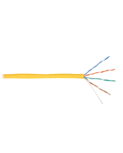 U/UTP 4pair, Cat5e, Solid, In, нг(А)-HF (NMC 4100C-YL). Кабель «витая пара» (LAN) для структурированных систем связи. NIKOMAX в Костроме