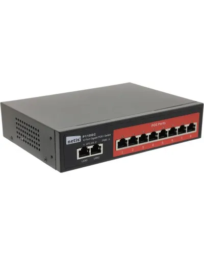 Netis P110GC. Коммутатор сетевой PoE неуправляемый. Netis в Костроме