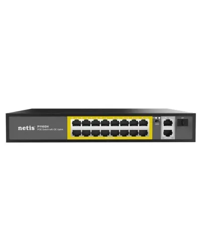 Netis P116GH. Коммутатор сетевой PoE неуправляемый. Netis в Костроме