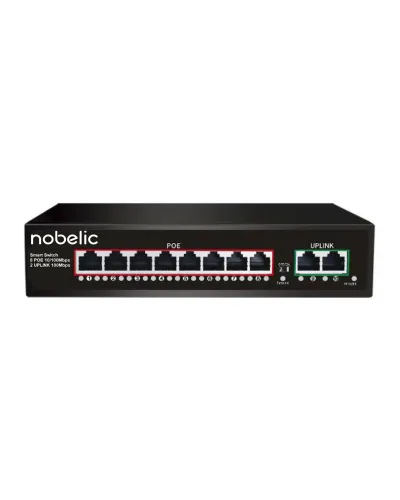 NBLS-1008P. Коммутатор неуправляемый 8-портовый. Nobelic в Костроме