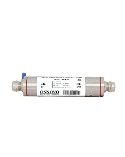 SP-IP/1000PW. Устройство грозозащиты цепей Ethernet. OSNOVO в Костроме