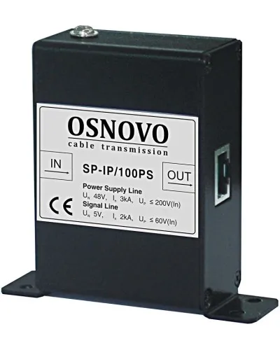 SP-IP/100PS. Устройство грозозащиты цепей Ethernet. OSNOVO в Костроме