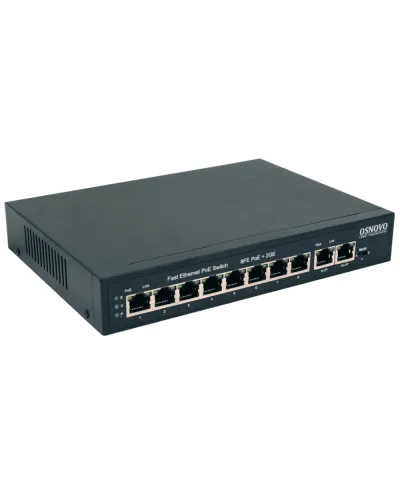 SW-20820(120W). Коммутатор 10-портовый  Gigabit Ethernet с PoE. OSNOVO в Костроме