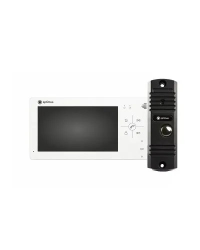 VM-7.0 (w)+ DS-700L (черный). Комплект видеодомофона. Optimus в Костроме