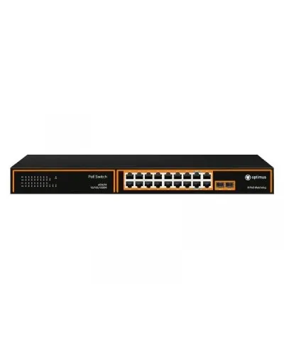 U1I-16G2b/2G/2S. Коммутатор с питанием по PoE 18-портовый. Optimus в Костроме