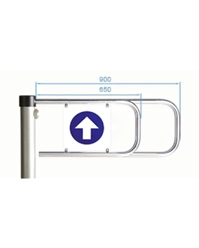 PERCo-ASG-650. Створка для калитки. PERCo в Костроме