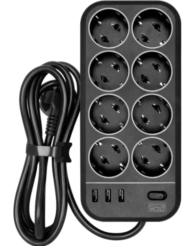 SP-08 USB03AB 3,0 M. Сетевой фильтр. POWERCOM в Костроме