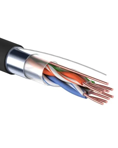 F/UTP 4PR 24AWG, CAT5e. OUTDOOR, 305м. PROconnect (01-0154). Кабель «витая пара» (LAN) для структурированных систем связи. PROCONNECT в Костроме