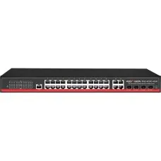 PND-M24G-4G4F. Коммутатор управляемый оптический 28 портовый. Polyvision