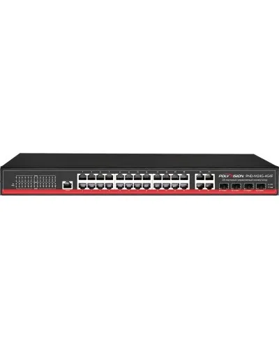 PND-M24G-4G4F. Коммутатор управляемый оптический 28 портовый. Polyvision в Костроме