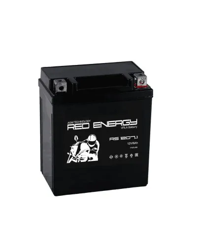 Red Energy RS 1207.1. Аккумулятор герметичный свинцово-кислотный стартерный. Red Energy в Костроме