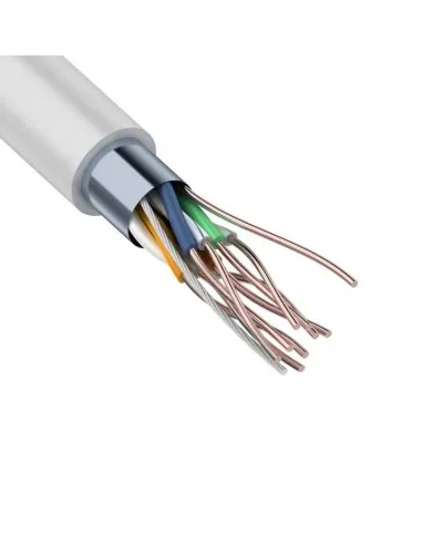 F/UTP, CAT 5e, ZH нг(А)-HF, 4PR, 24AWG, INDOOR, SOLID 305 м (01-0169). Кабель «витая пара» (LAN) для структурированных систем связи. Rexant в Костроме