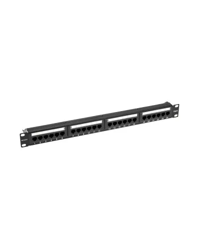 Панель коммутационная с кабельным органайзером 19, 1U, 24 порта, RJ-45, CAT 6, UTP REXANT PRO (02-0231). Патч-панель 19. Rexant в Костроме