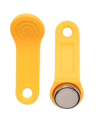 RW 1990 SLINEX (желтый). Ключ электронный Touch Memory с держателем. SLINEX в Костроме