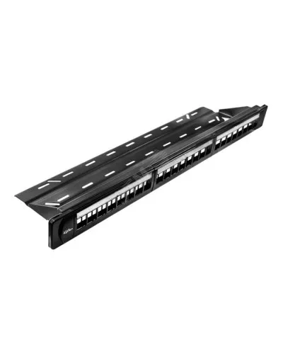 Модульная патч-панель 19", под 24 модуля Keystone, UTP, 1U (10-0401): Модульная патч-панель под 24 модуля, UTP, 1U в Костроме