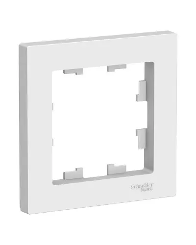 AtlasDesign рамка 1-местная, белый (ATN000101). Рамка. Systeme Electric в Костроме