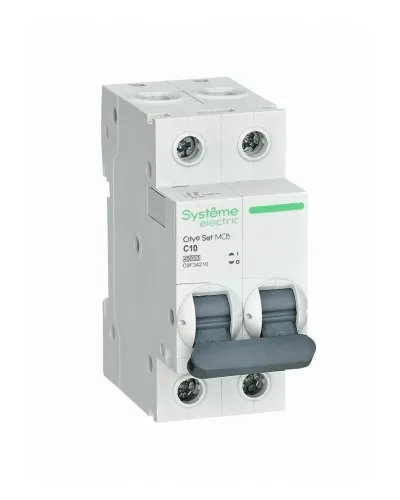 City9 Set 2P 10А 4.5kA С (C9F34210). Автоматический выключатель. Systeme Electric в Костроме