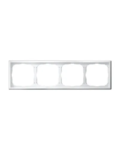 ArtGallery рамка 4-местная, белый (GAL000104). Рамка. Systeme Electric в Костроме