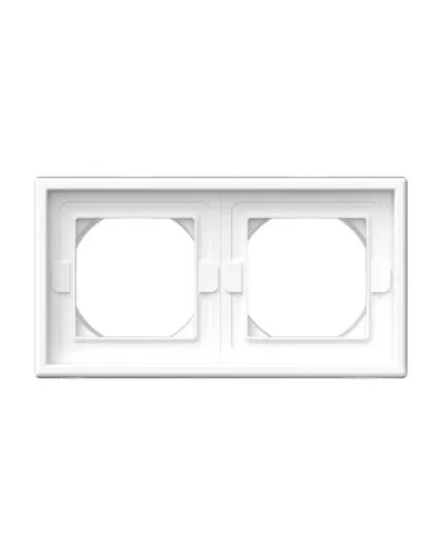 ArtGallery Aqua рамка 2-местная, IP44, белый (GAL440102). Рамка. Systeme Electric в Костроме