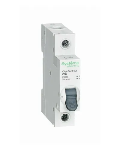 City9 Set 1P 16А 4.5kA С (C9F34116). Автоматический выключатель. Systeme Electric в Костроме