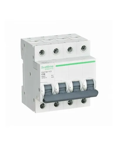 City9 Set 4P 10А 4.5kA С (C9F34410). Автоматический выключатель. Systeme Electric в Костроме