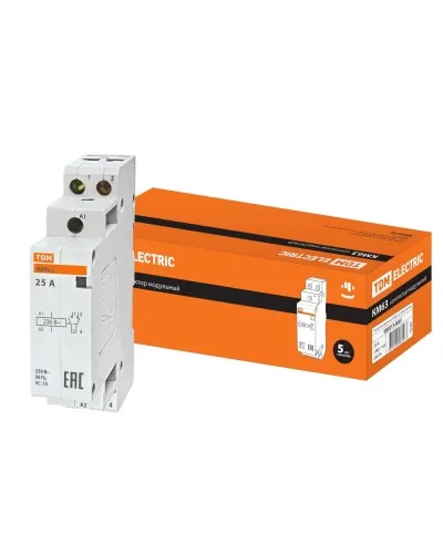 КМ 63/2-25 1НО;1НЗ (SQ0213-0007). Контактор модульный. TDM ЕLECTRIC в Костроме