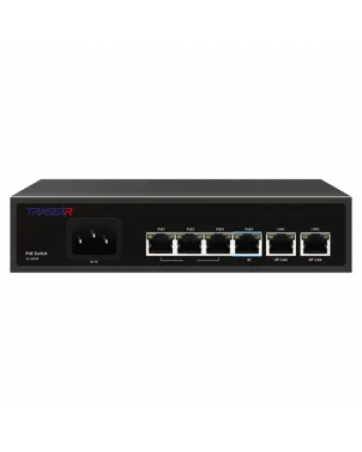 TR-NS1206-65-4PoE. Коммутатор с PoE. Trassir в Костроме