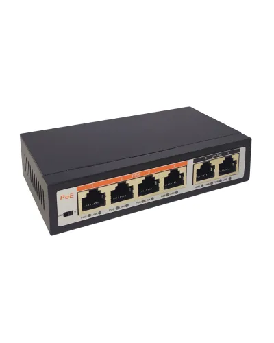 TI-204P, SIP коммутатор. Коммутатор с питанием по PoE. True-IP в Костроме