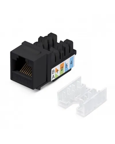 WR-KJ-RJ45-C5E-90-SW-BK. Вставка Keystone Jack RJ-45. WRLine в Костроме