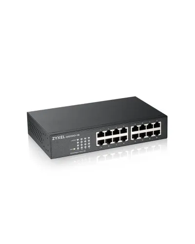 GS1100-16-EU0103F. Коммутатор 16xGE, rack 19, бесшумный. ZYXEL в Костроме