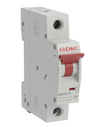 YON max MD63N 1P 32А 6кА C (MD63N-1PC32). Автоматический выключатель. ДКС в Костроме